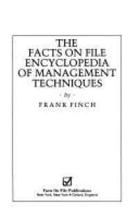 Image of Encyclopedia of Management Techniques